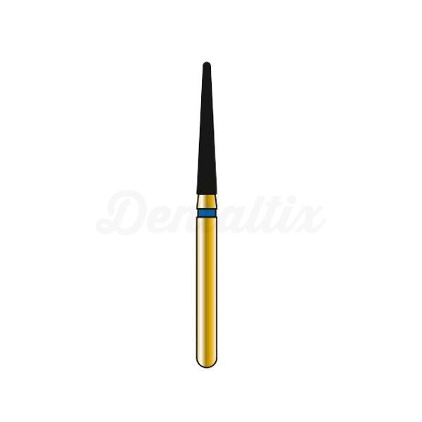 Fraise diamantée conique à bout rond long G856L pour FG (5 pcs)