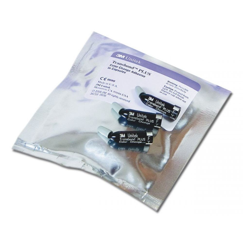 TRANSBOND PLUS COLOR CHANGE ADHESIVE - LE REASSORT DE 25 CAPSULES DE 0,20 G