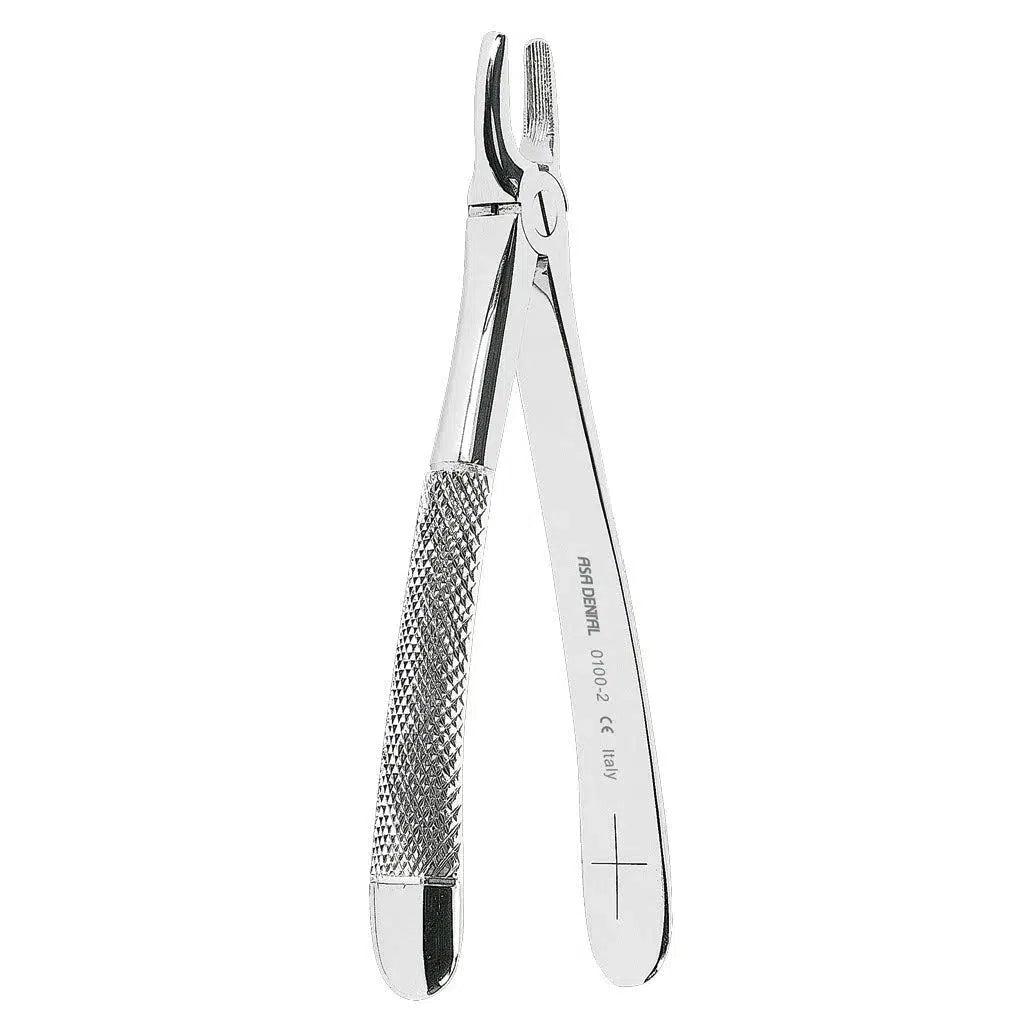 Asa Dental Extractietang #2 Gekartelde punt (18 cm)