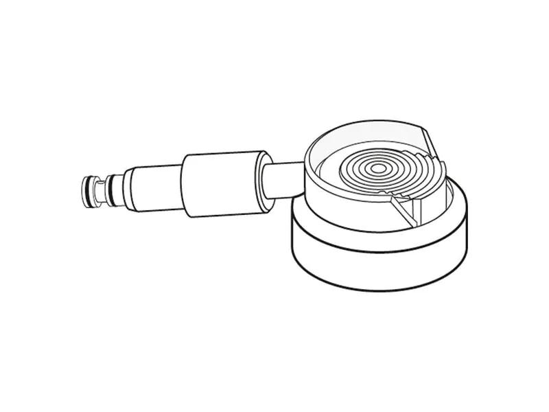 Spray cap with nozzle for products with Multiflex® connection
