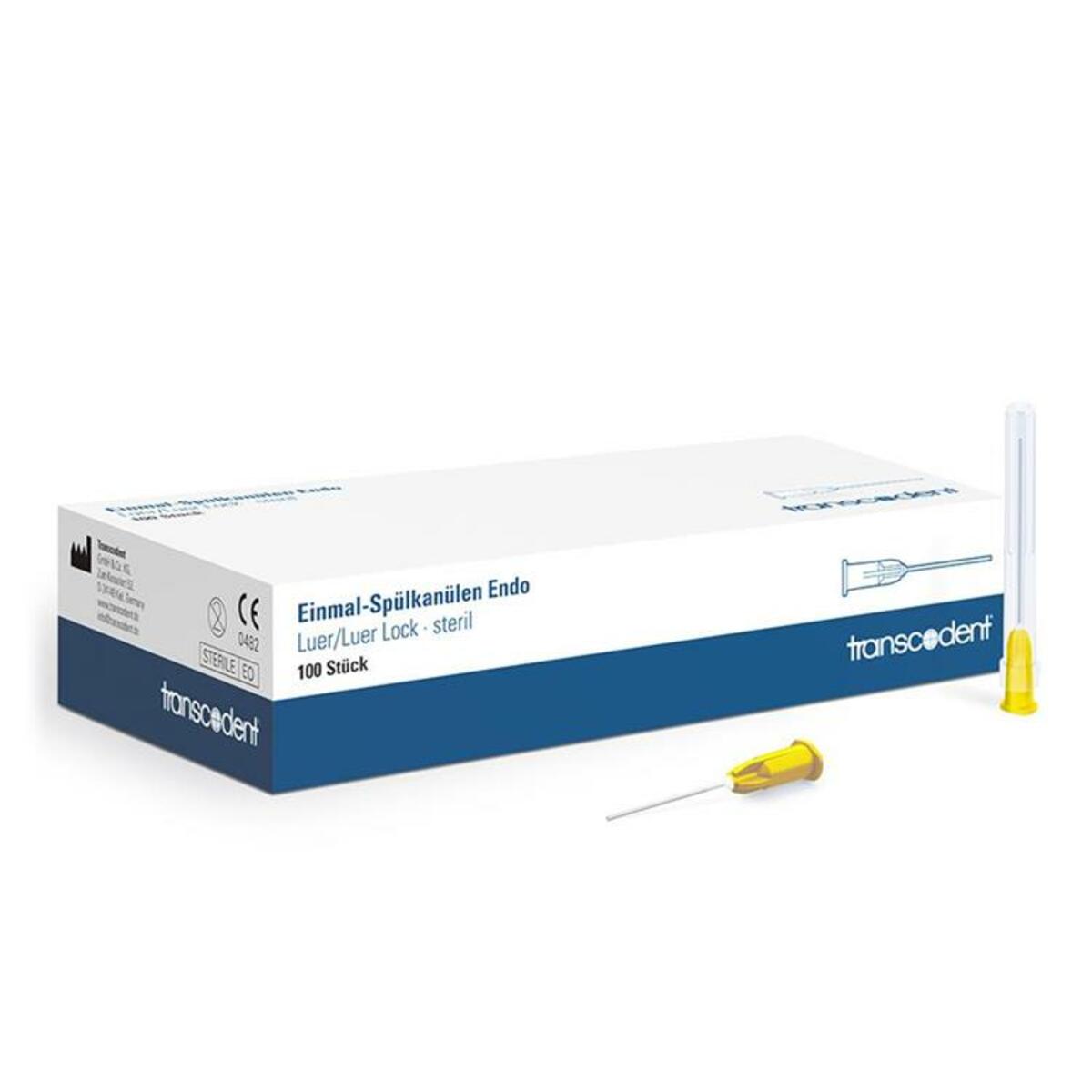 Transcodent Endo-Luer 25G 0.5x42mm jaune