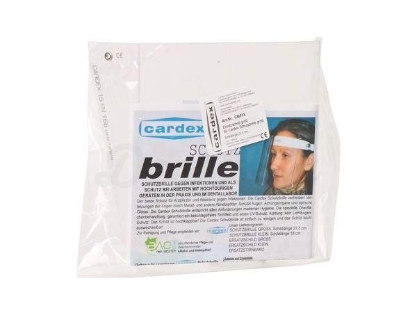 Cardex vervanggelaatsscherm