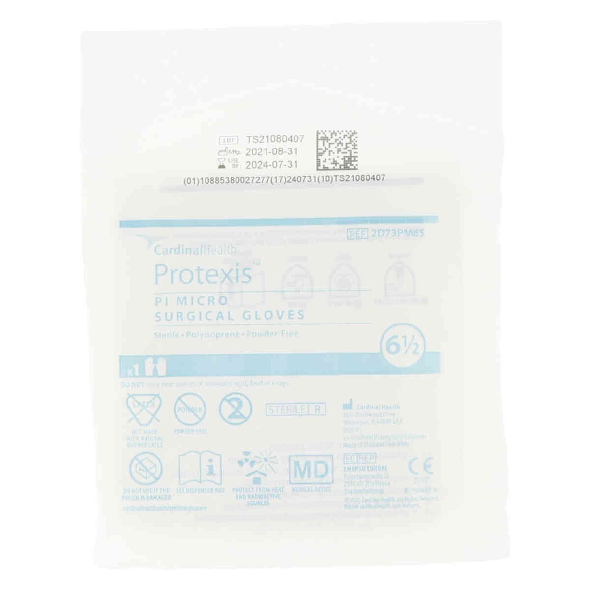 PROTEXIS™ PI Micro surgical gloves - size 6,5