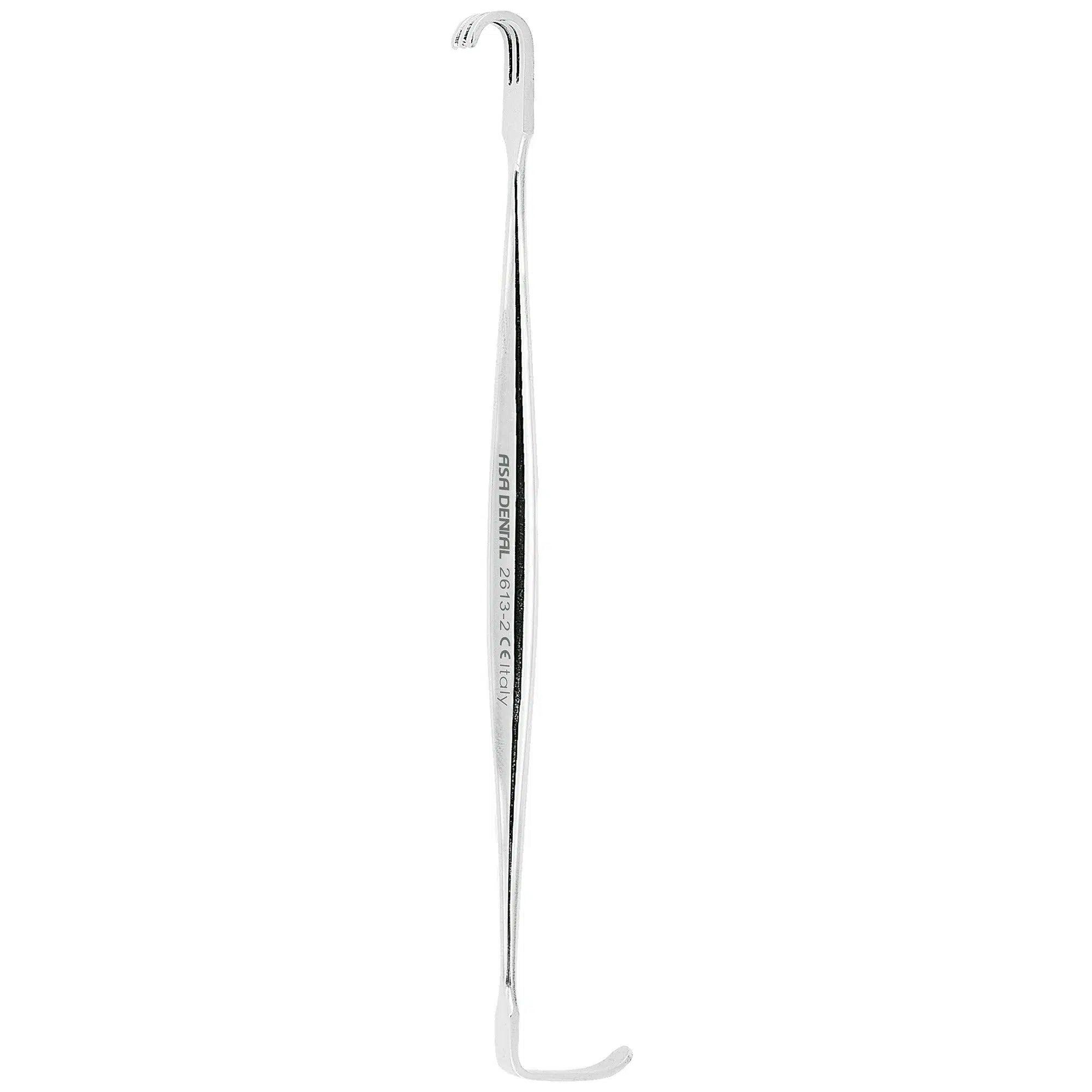 Asa Dental Retractor dubbel haaks Senn-Miller Stomp (16 cm)