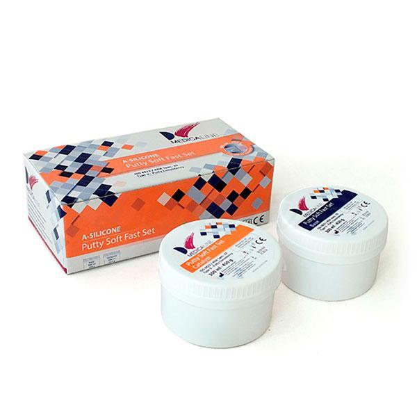 M-Precision Putty : Silicone pour empreintes dentaires (2 x 300 ml)