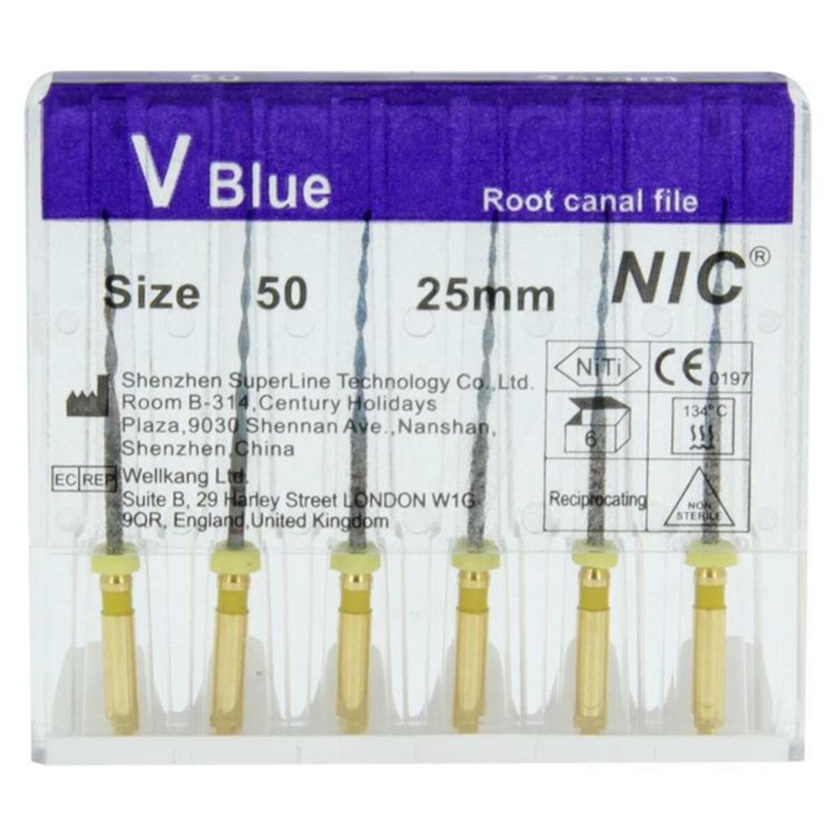 NIC® V-Blue file 25mm