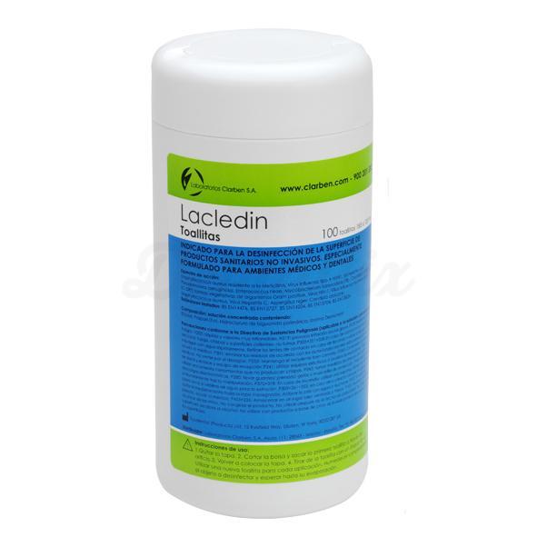 Lacledin: Lingettes désinfectantes (100 unités)