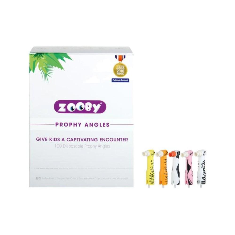 Zooby Disposable Prophy Angles Child Animal assortiment 100 pcs