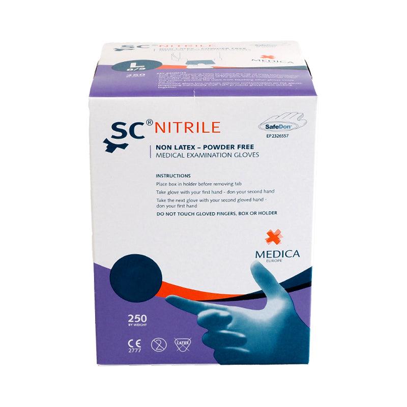 Medica SC® gants nitrile non poudrés Cuff First Safedon