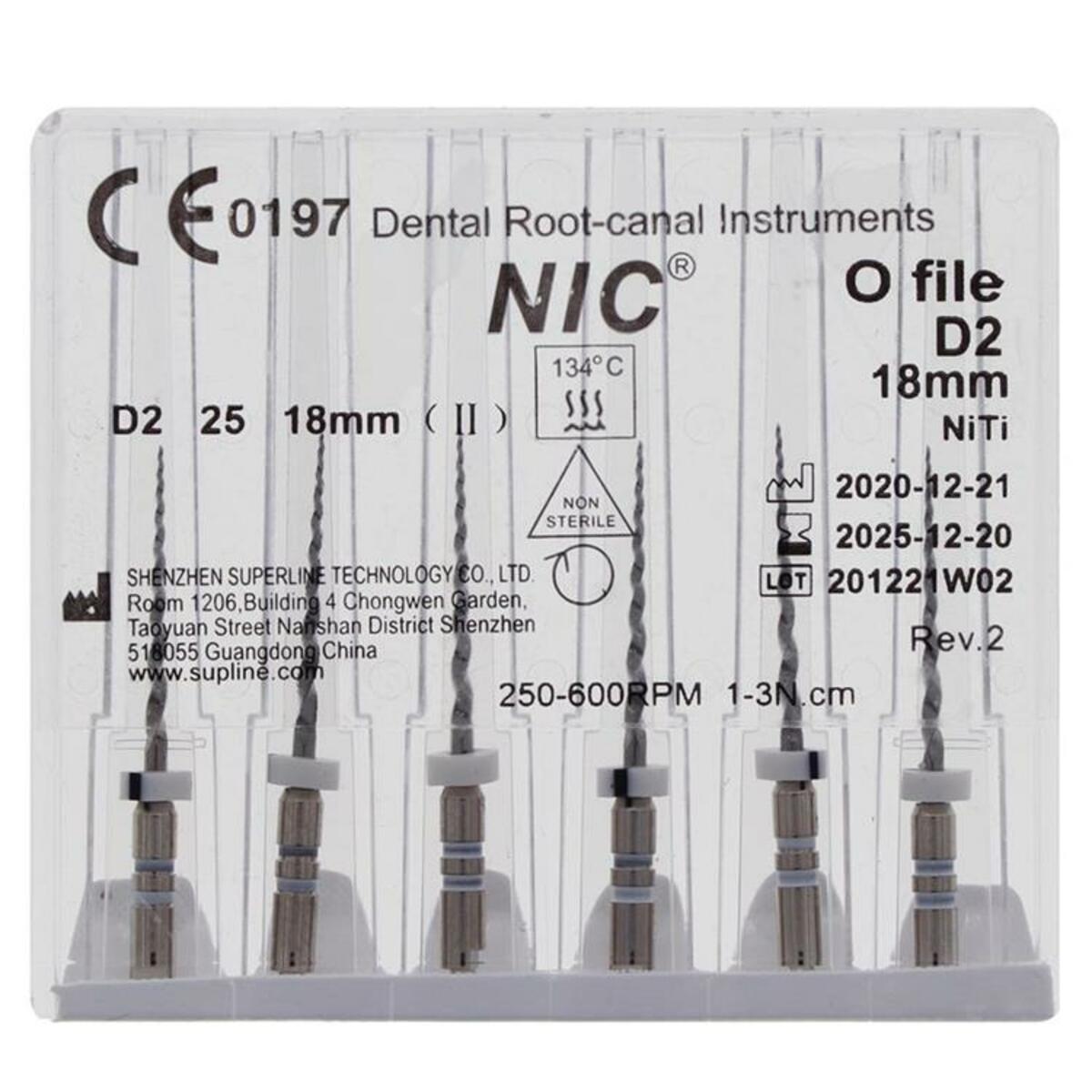 NIC® O-file 22mm - D3