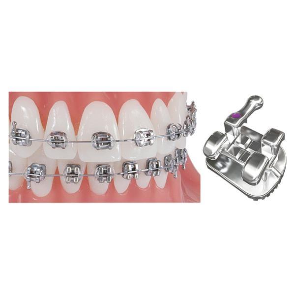 Pinnacle MBT Prescription .022" Slot, kit patient - 360-22-2011, Upper/Lower - 5x5 + crochets sur 3, 4 & 5
