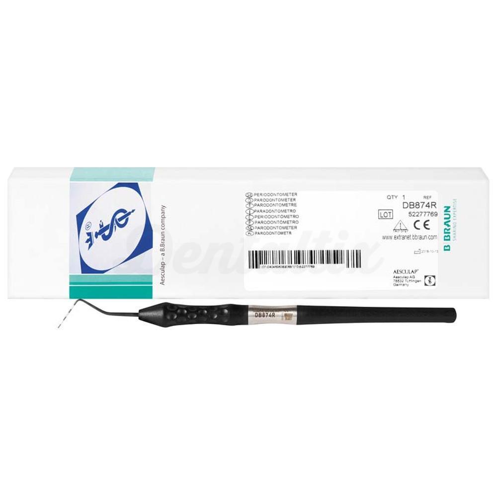 Ergonomische pocketsonde met handvat in golfbalvorm (160 mm)