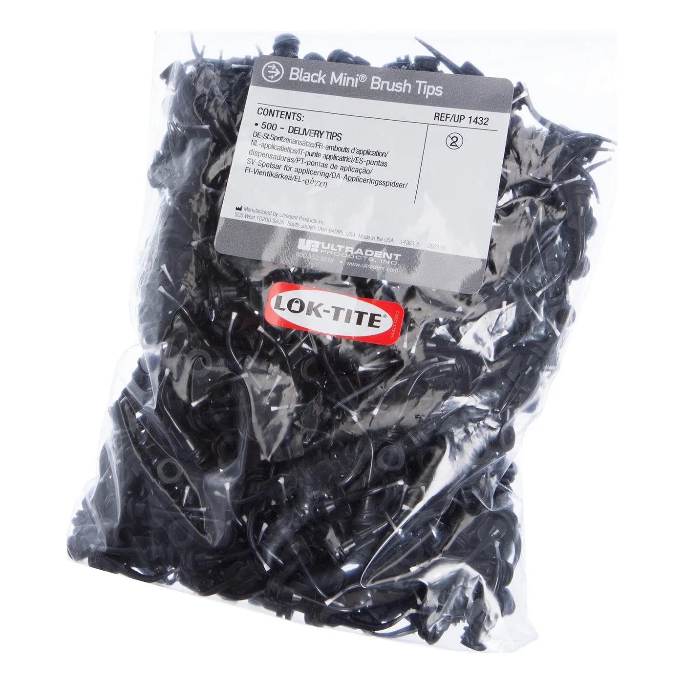 Embouts Black Mini Brush  500Pcs