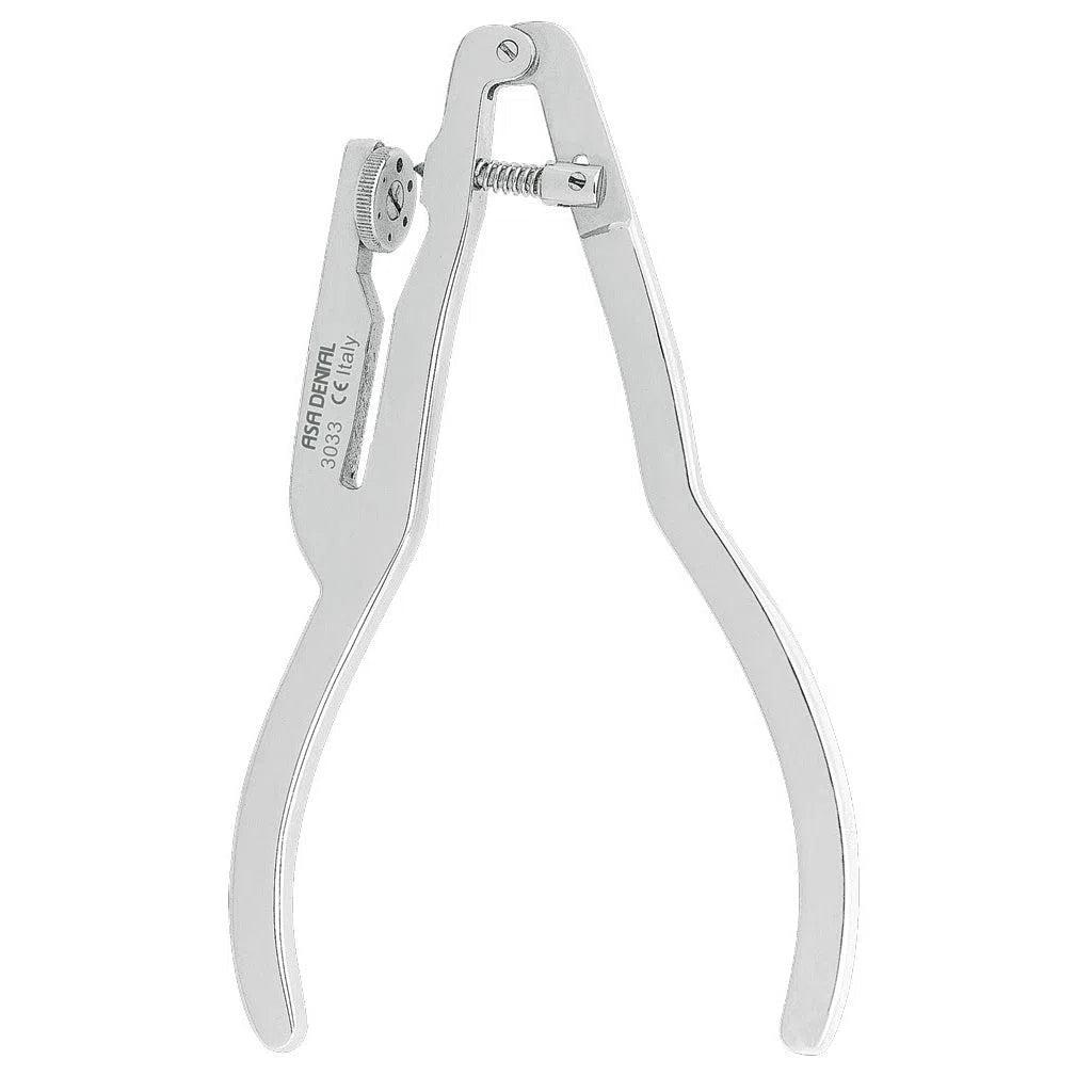 Pince à perforer la digue Ivory (17 cm)