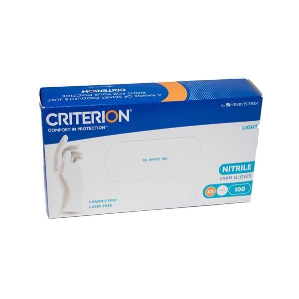 Nitrile Examination Gloves PF white
