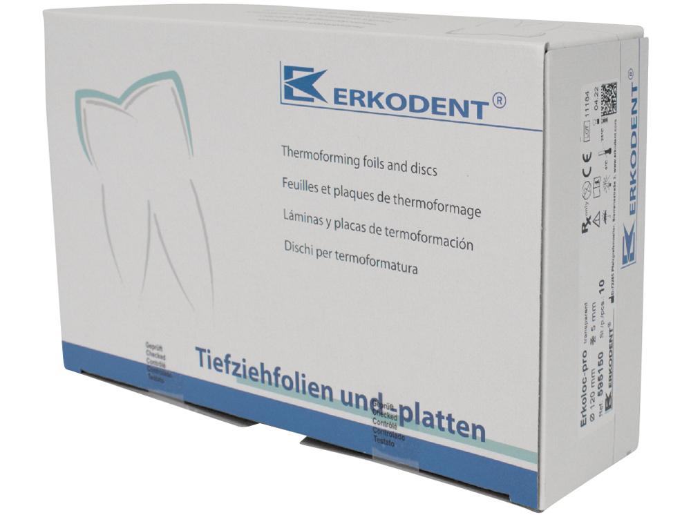 Erkoloc-Pro - La Boîte De 10 Plaques À Thermoformer