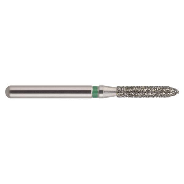 Fraises diamantées NeoDiamond FG - 289 torpille - ISO 012, gros (vert), 10 pcs