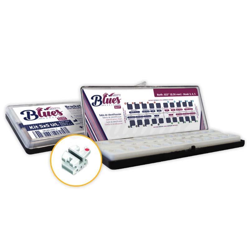 Blues -Kit de Brackets en céramique ROTH 0,22" de 5-5 (20 pcs)