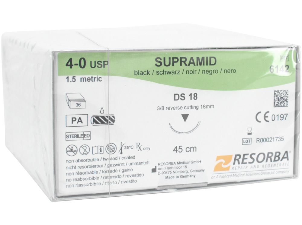 Supramide zwart 4/0 DS18 3Dtz