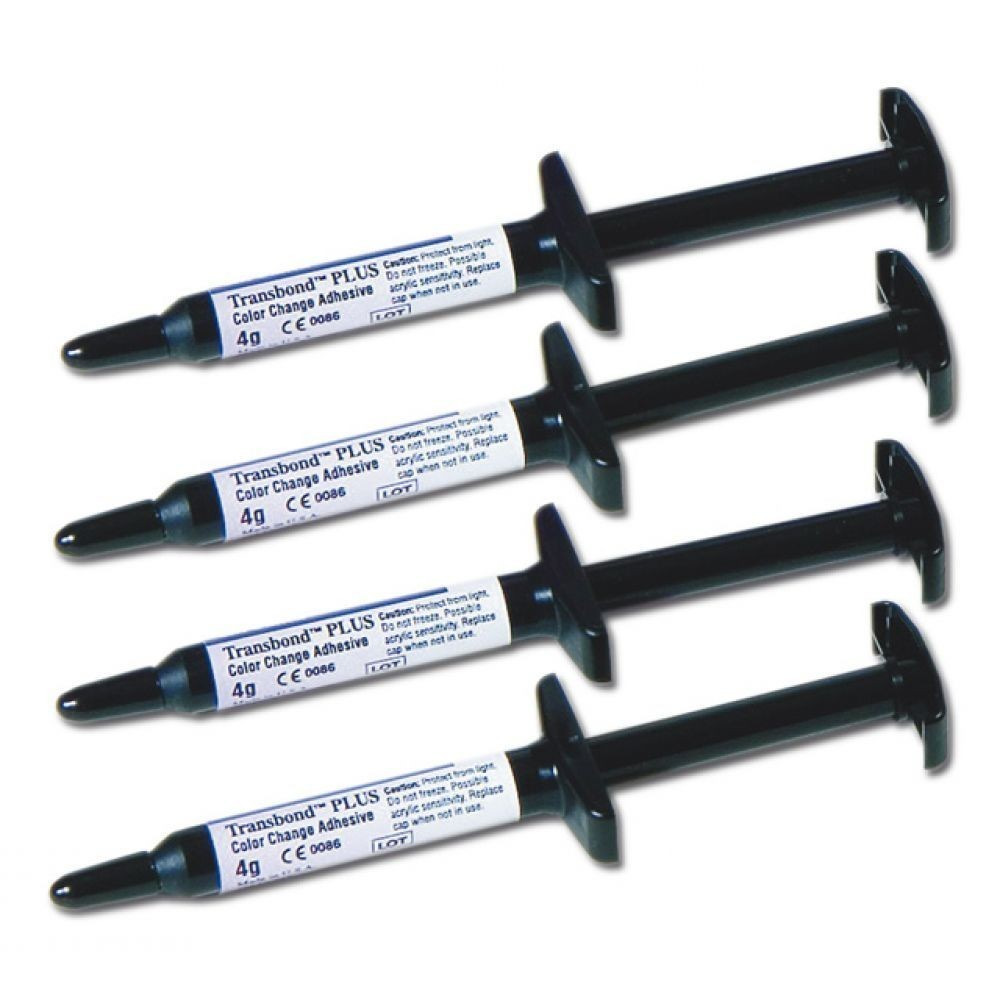 TRANSBOND PLUS COLOR CHANGE ADHESIVE - LE REASSORT DE 4 SERINGUES DE 4 G