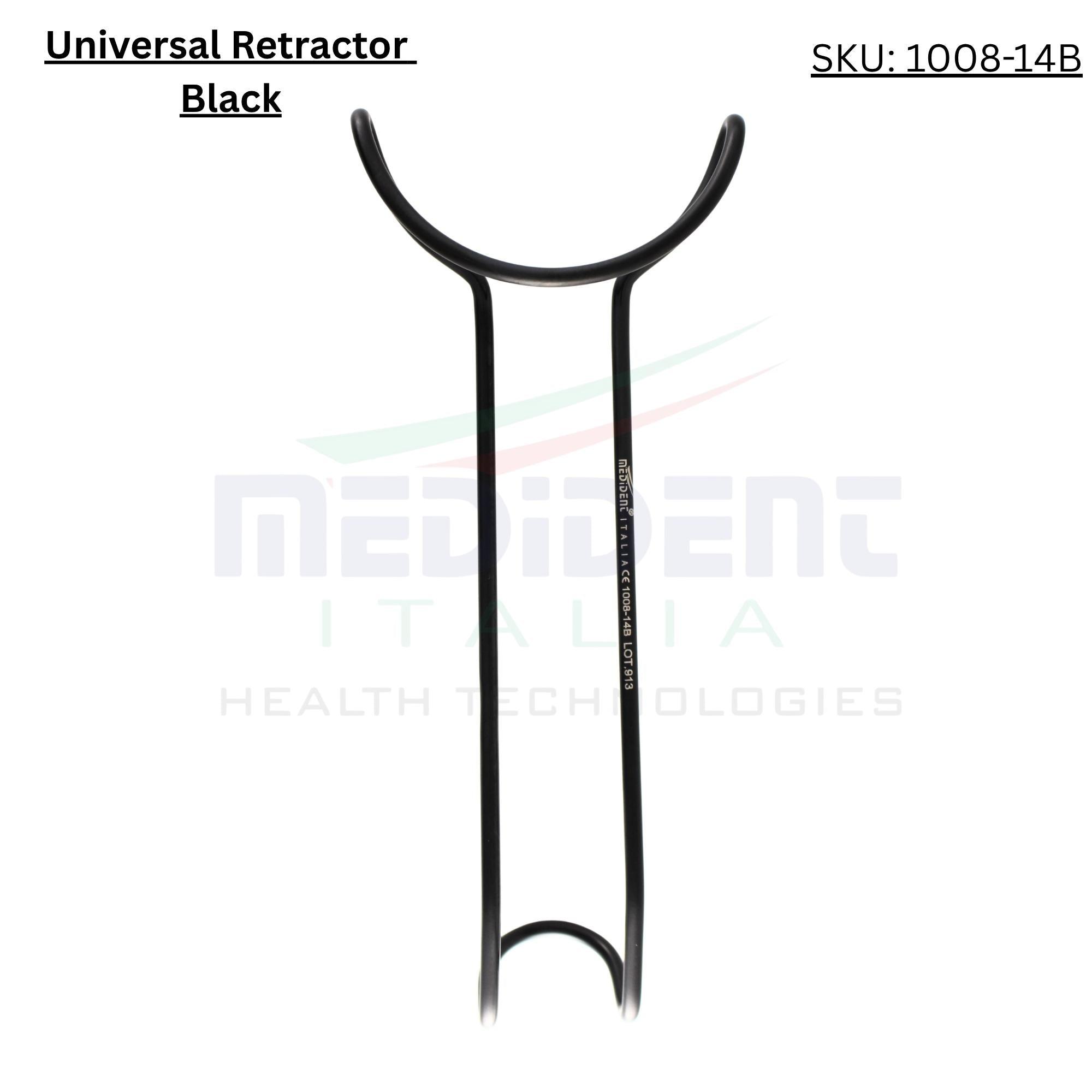 Universele wondhaak 17cm zwarte punten ref. 1008-14B