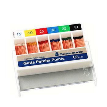 Pointes de gutta-percha système Protaper (60 pcs)
