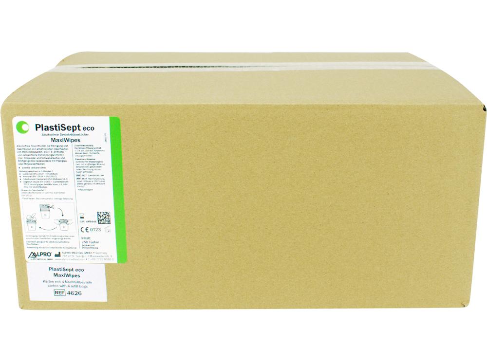 PlastiSept eco MaxiWipes 4x250chiffons Krt