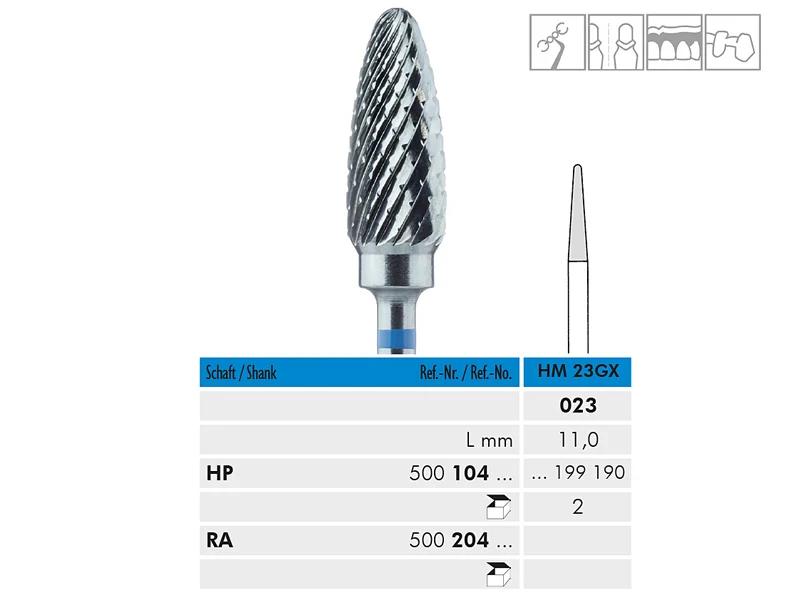 HM 138 GX HP 023 fraise en carbure de tungstène