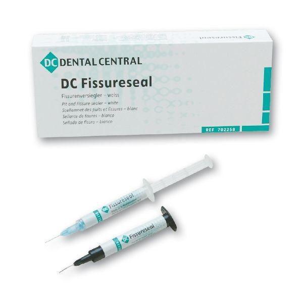 Dental-Central (DC) Fissureseal scellant de sillons avec gel de mordançage, canules et embouts (2 x 2 ml)