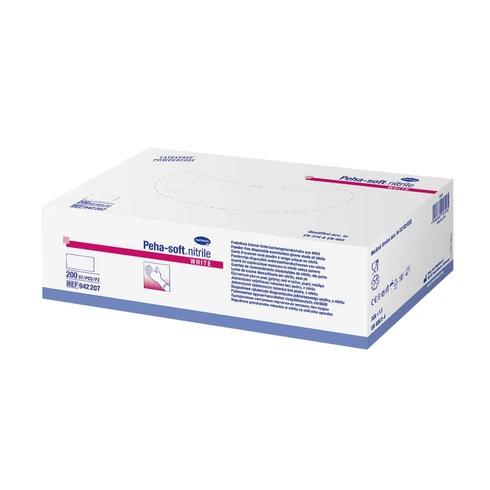 Gants d'Examen Peha-Soft Nitrile White Non Poudres (200)
