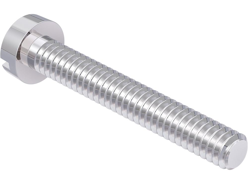Vis de montage pour vis poussoir à piston
