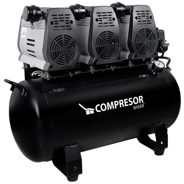 Luchtcompressor met condensor van 60 liter