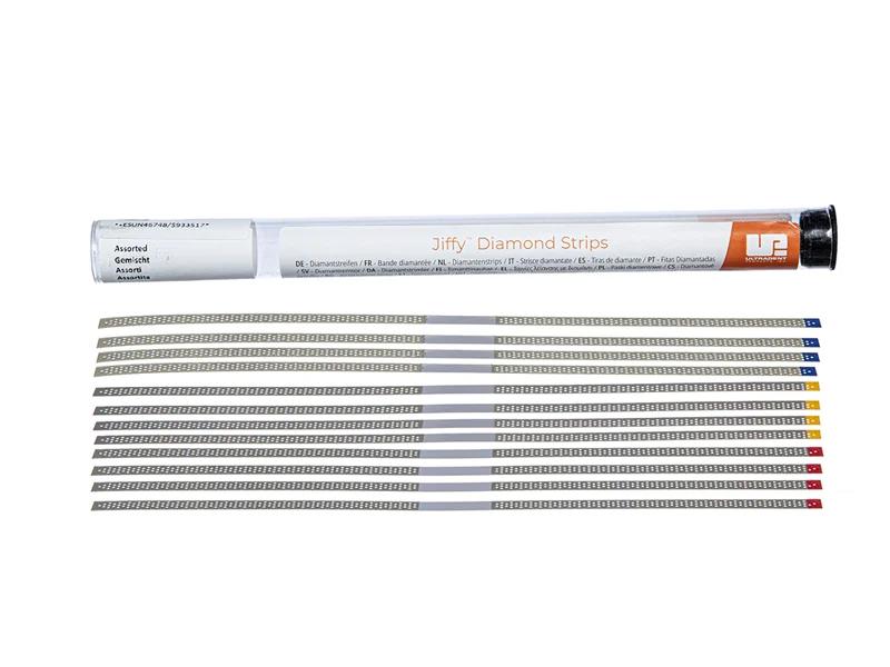 Jiffy Bandes diamantées perforées Larges Assortiment