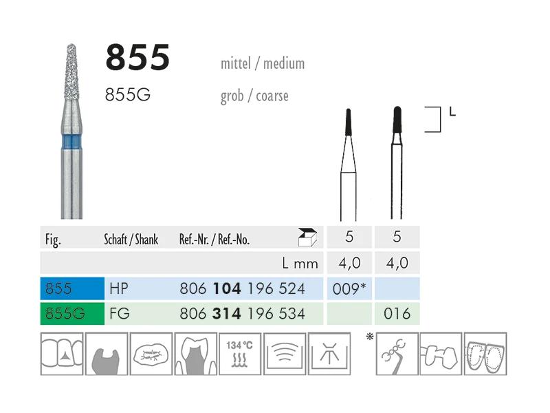 855 instrument diamanté
