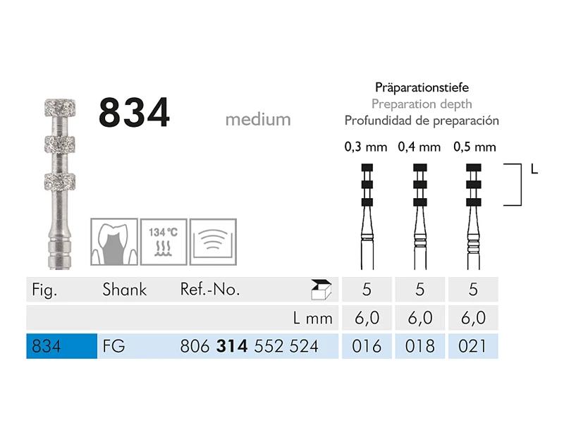 834 instrument diamanté