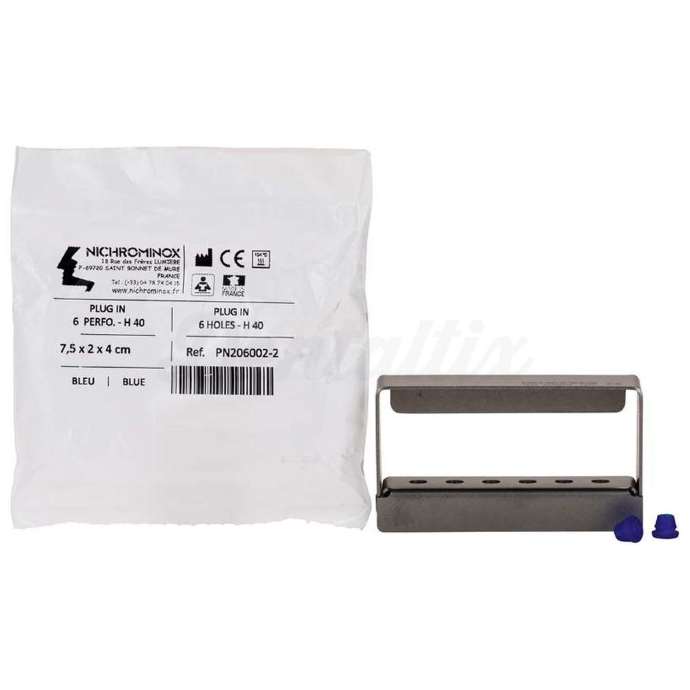 Porte-Fraises Plug'In 6 Perforations H40 (1)