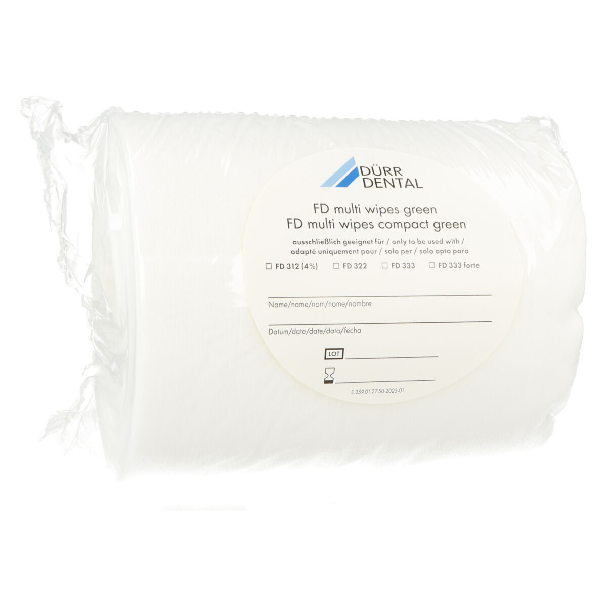 Dürr FD Multi Wipes Compact Green Refill 8-pack