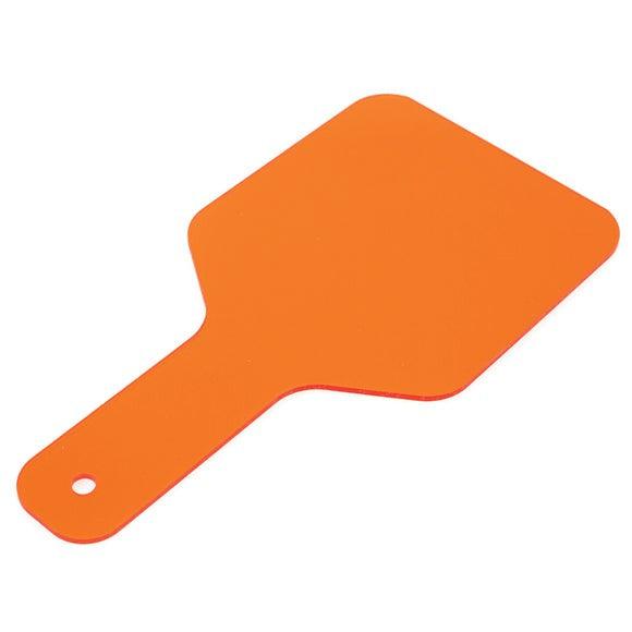 Astek Beschermschild Plat / Licht Curing Shield - Handgebruik - Oranje