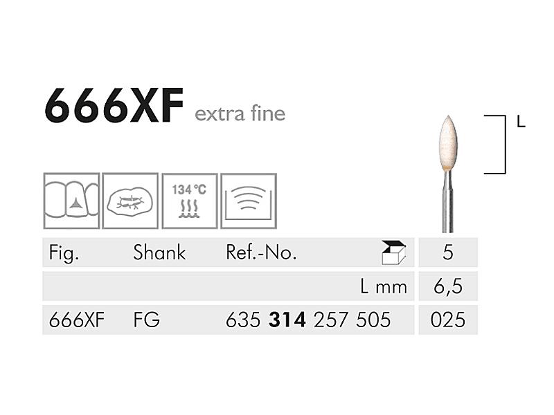 666 XF FG abrasif Arkansas