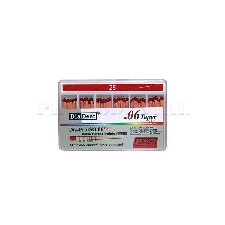 Dia-ProISO Plus - Gutta Percha .06 - ISO 25