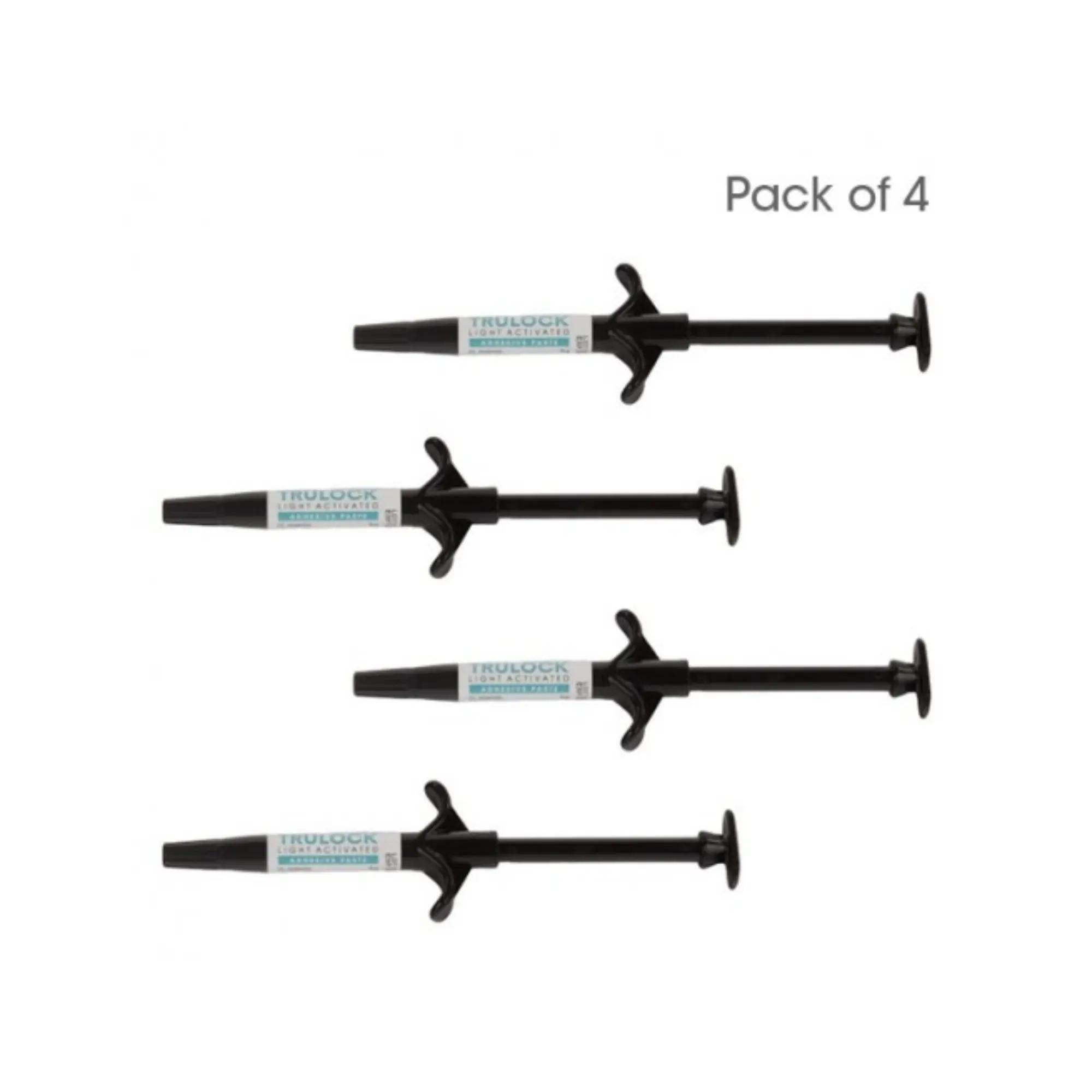 Trulock Light activated Adhesive 4 Syringes (4x5g)