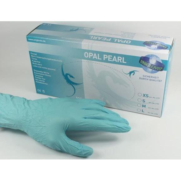 FHS Dental gants nitrile non poudrés Opal Pearl (100 pcs)