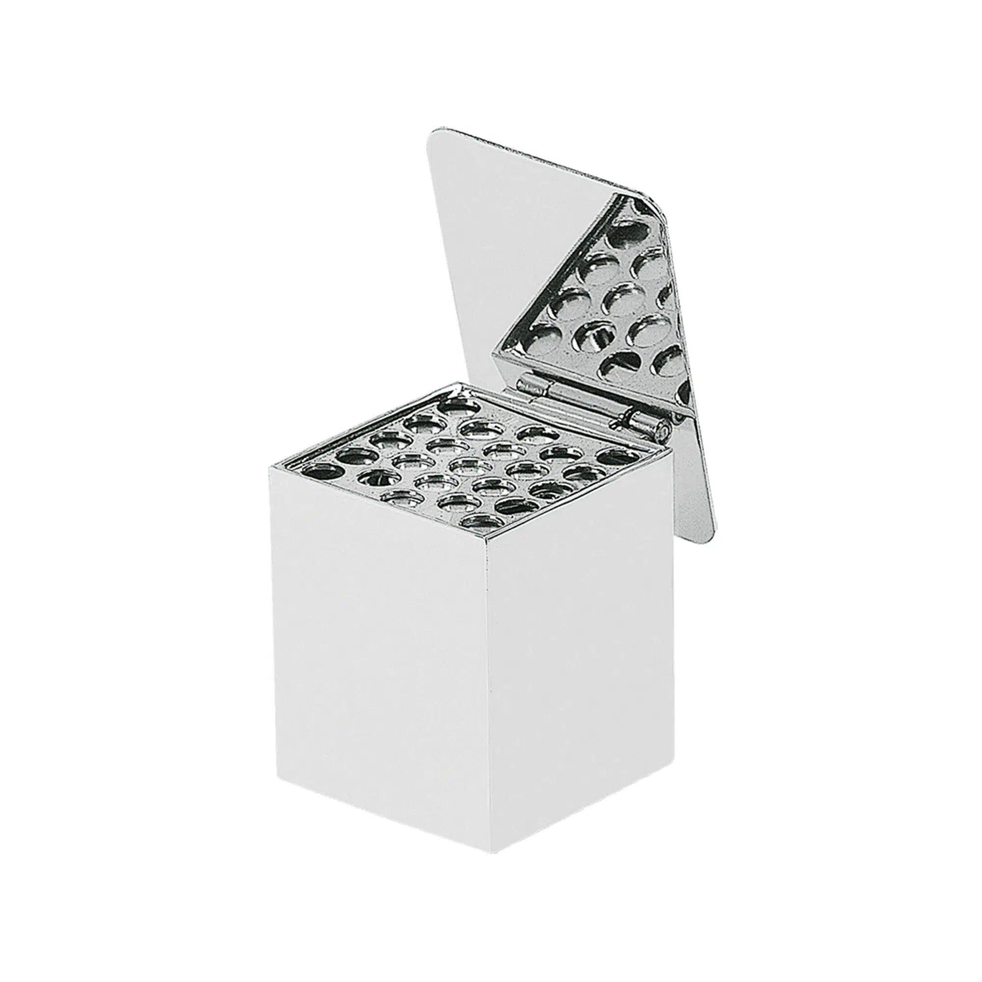 Asa Dental Wattenpellets Dispenser Metaal (40x40x50 mm)