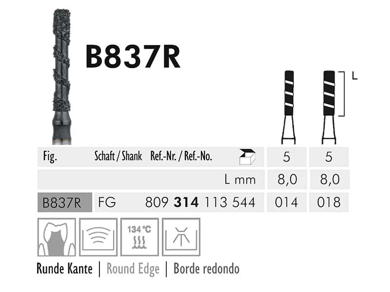 B 837 R Black Cobra instrument diamanté
