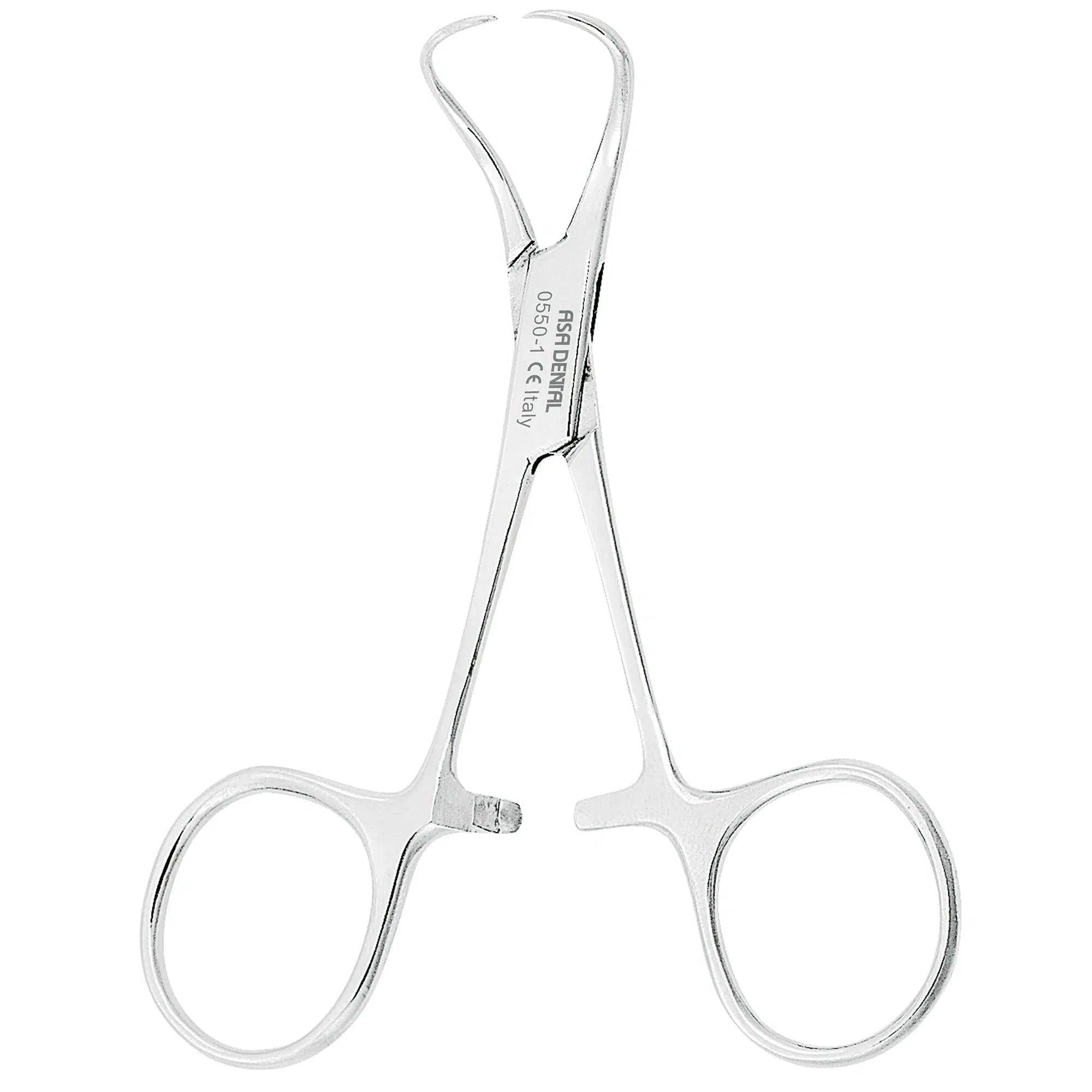 Asa Dental Doekklem / Towel clamp #1 Backhaus (8 cm)