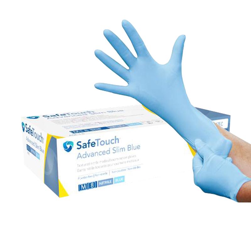 GANTS NITRILE NON POUDRES SAFETOUCH ADVANCED