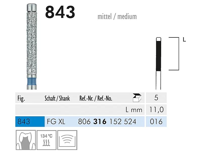 843 FG XL 016 instrument diamanté