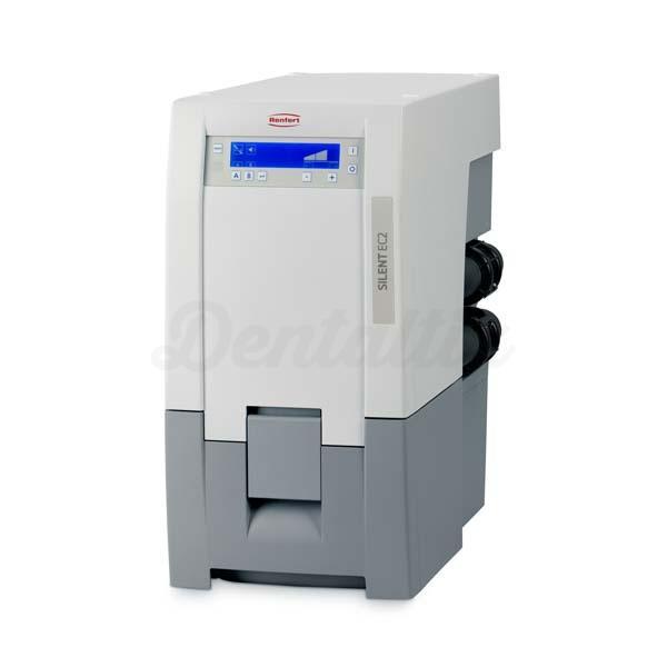 Silent EC2 afzuigsysteem voor twee werkplekken (220-240 V)