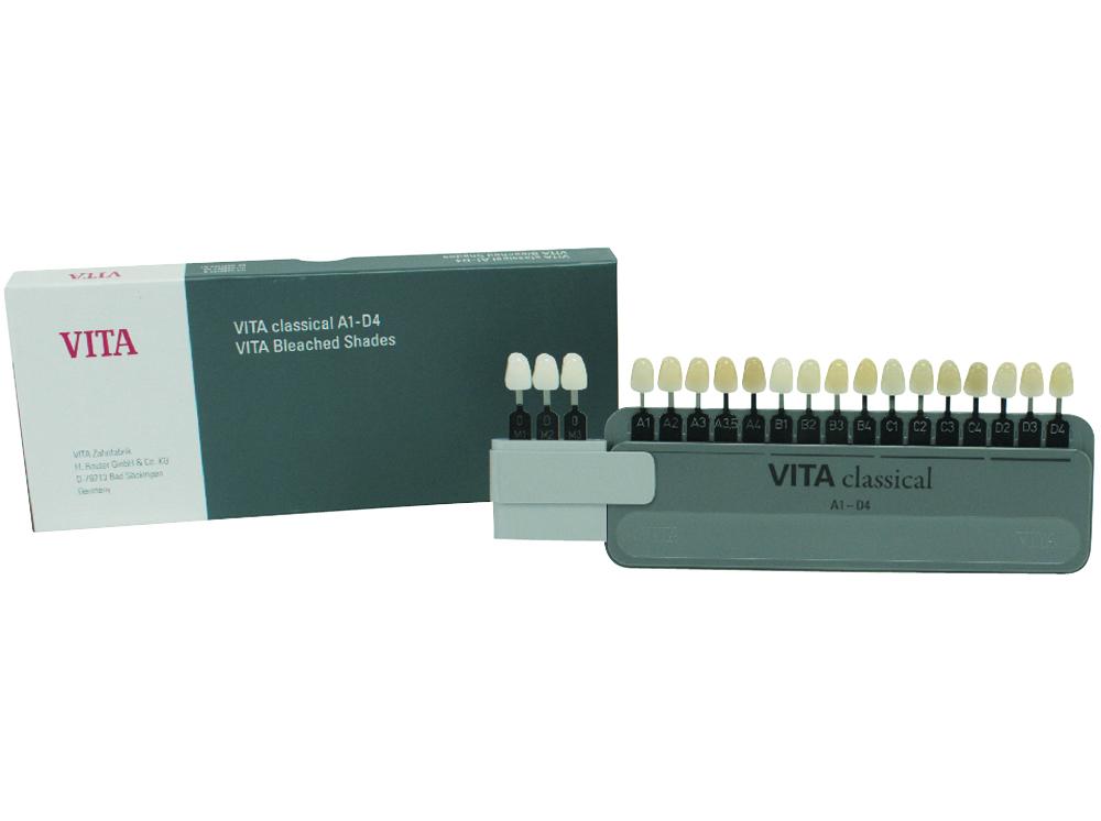 Vita nuancier A1-D4 universel avec Vita Bleach Shades