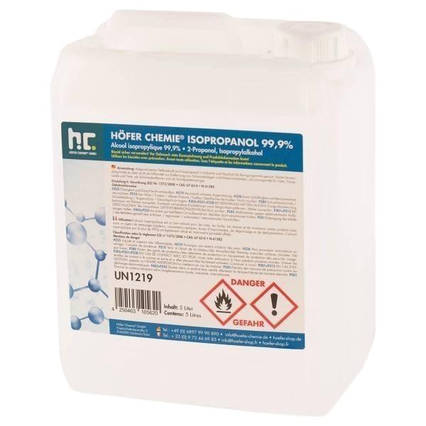 ALCOOL ISOPROPYLIQUE 99% 5L